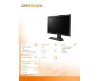 BenQ ZOWIE RL2455S czarny - 489972 - zdjęcie 3